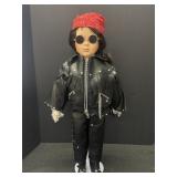 Primark "Born to ride" Biker Chick doll w/ doll