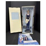 Princess Diana Blue Silk Gown Collectible Doll