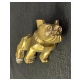4.5" Brass Mack Trucks Bulldog Hood Ornament