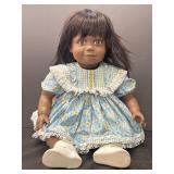 1993 V.E Turner doll porcelain baby girl doll in