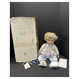 Heritage dolls Michelle porcelain doll from the
