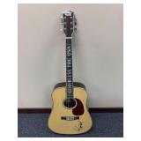 God Bless the USA Signed by Lee Greenwood Guitar