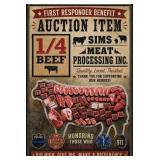 1/4 Beef by Sims Meat Processing