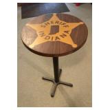 High Top Sheriffs Table