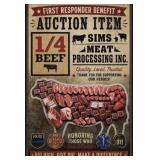 1/4 Beef by Sims Meat Processing Inc