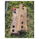 AC Front Slab Weights