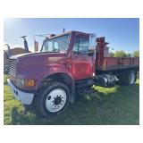 2000 International 4700 Dump Truck - title