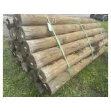 7in x 8ft Fence Posts