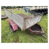 81" x 57" Homemade Trailer