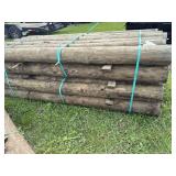 7in x 8ft fence posts