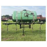 6 row side dresser w/ 200 gal tank