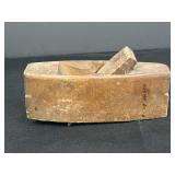 Wooden coffin-shaped smoothing plane