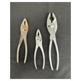 3 slip-joint pliers