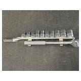 MIT Chrome Vanadium Ratchet wrench & socket set