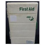 Wall hanging first aid cabinet