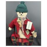 Snowfellas snowman plush doll & Rocking chair for