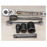 Snap-On Tools, Ratchets, open-end wrench,