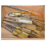 Vaco, Bell & unmarked yellow handle screwdrivers