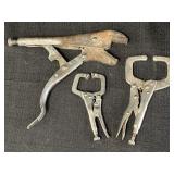 C-Clamp locking pliers & Vise-Grip