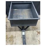 Metal utility dump trailer