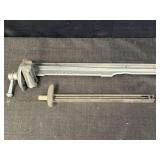 Band saw/table saw guard rail