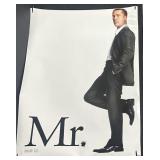2004 Mr. & Mrs. Smith movie poster w/ Brad Pitt
