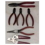Wire, Crimping & Needle Nose Pliers w/ rubber