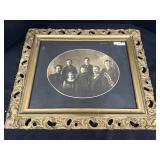 Framed Vtg Family Picture