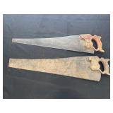 H.S.B. & Co Chicago & Disston Hand Saws
