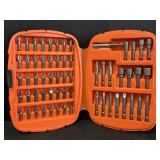 Black & Decker Screwdriver Bit 60PC. Set w/ Case