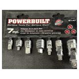 Powerbuilt 7Pc. Adapter & U-Joint Set