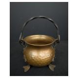 Mini Copper Cauldron w/ Cast Iron