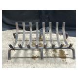 8 bar steel fireplace log grate