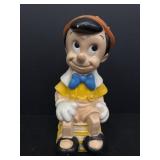 Disney Hard Plastic Pinocchio Bank