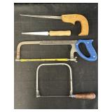 Craftsman, Great Neck, & misc. Hacksaws & handsaws