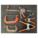 B&C & Hargrave C, Spring, and Bar Clamps