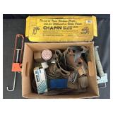 Slide Sprayer, caulking guns, tool belt,