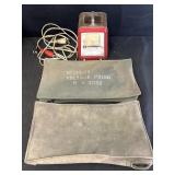 Marquette Battery Charger & Vtg.  canvas