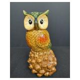 Ceramic Owl Figurine