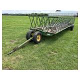 Stoltzfus Portable 4 round bale Feeder w/ dolly