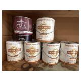 White Exterior stain