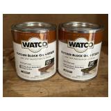 Butcher block oil & stain