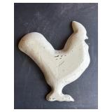 11" Cast Iron Chicken Door Stop