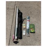 Aluminum repair screen, weed barrier, landscape