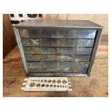 Metal tool organizer, gauge