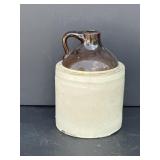 8.5" two tone stoneware jug