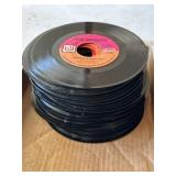 Variety of 45 Records