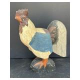 12" Wooden Rooster