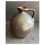 9.5" Stoneware brown jug
