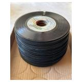 Variety of 45 Records